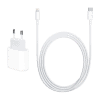 Cargador Apple 2 amperios USB-C 18W + Cable Lightning para iPhone